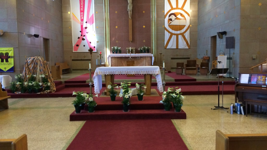 Church altar 